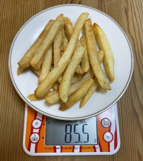モスポテトSの量